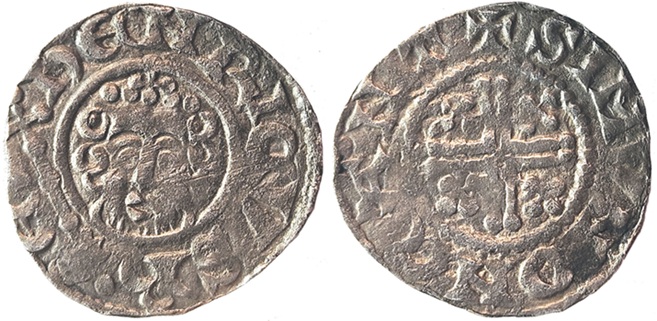 England, Henry III Penny SIMVN ON CANT